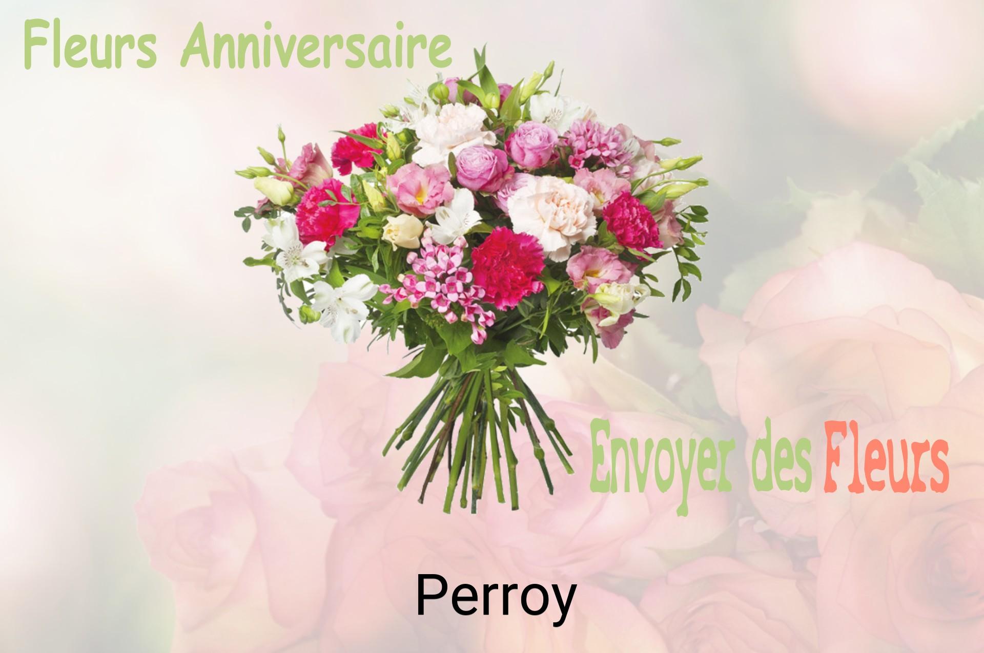 Bouquet de fleurs d’anniversaire livré à Perroy