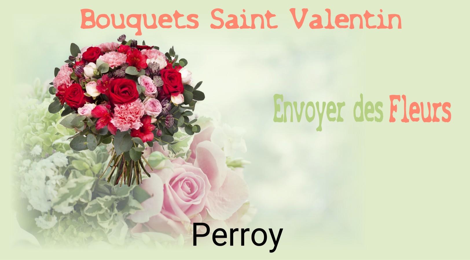 Roses de Saint-Valentin livrées à Perroy